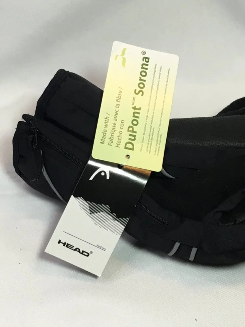 Head Dupont Sorona Winter Mittens Kids Size Small 4-6 Black with Side Zipper New